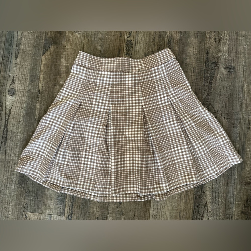 Hollister Plaid Mini Skirt XS